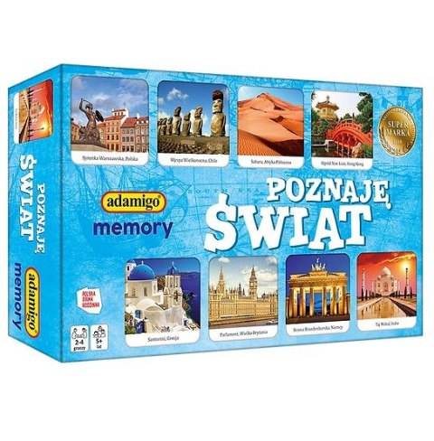Poznaję świat Adamigo memory 07684 ADAMIGO