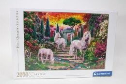 CLE puzzle 2000 HQ Classical Garden Unicorns 32575 CLASSIC
