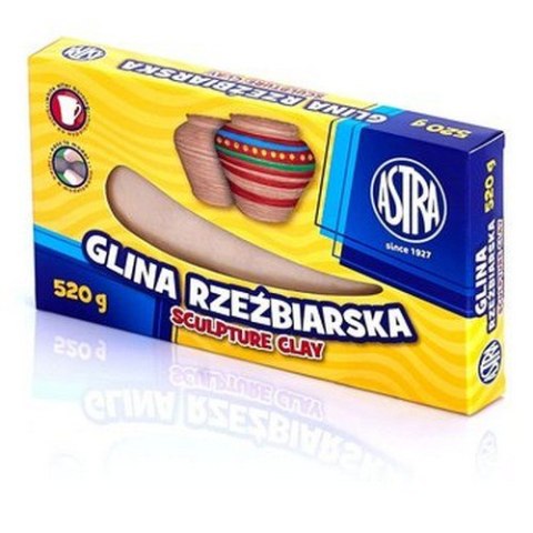 ND39_87485 GLINA RZEZBIARSKA 0.52KG AST PUD ASTRA
