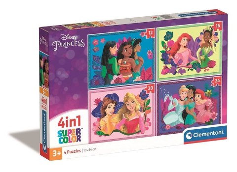 CLE puzzle 4w1 SuperKolor Disney Princess 21517 Prince