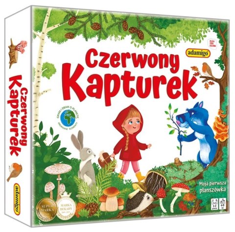 Czerwony Kapturek gra planszowa 07813 ADAMIGO
