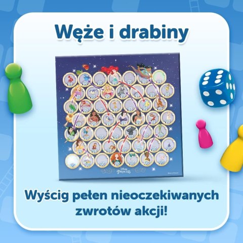 GRA 2w1 Chińczyk / Węże i drabiny Princess 02418 Prince