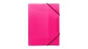 ND39_520451 TECZKA Z GUMKA PP A4 NEON ROZ B-FOL FOL BIURFOL