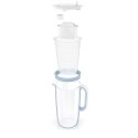Dzbanek filtrujący Brita Glass+2 wkłady MaxtraPro PP (niebieski; 2,5l)