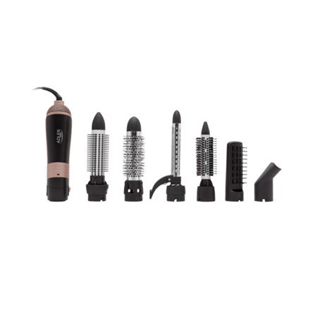 Adler Adler | Hair Styler | AD 2022 | Temperatura (maks.) 80 °C | Liczba poziomów grzania 3 | 1200 W | Czarny