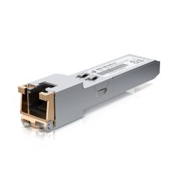 Ubiquiti Ubiquiti | Moduł RJ45 na SFP/SFP+ | UACC-CM-RJ45-1G | Ilość portów 10/100 Mbps (RJ-45) | Ilość portów 1 Gbps (RJ-45) | Ilość por