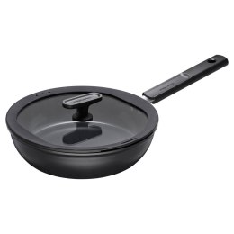 Patelnia szefa kuchni 24 cm (2,2 L) z powłoką nieprzywierającą i z pokrywką Hard Face