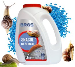 BROS - Snacol 5GB zwalcza ślimaki 1kg (butelka) - Profesjonalny