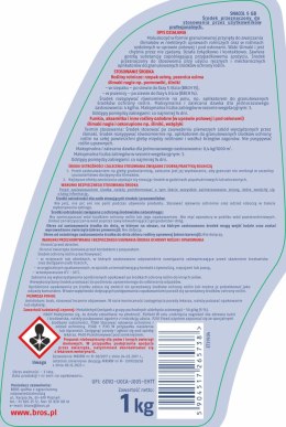 BROS - Snacol 5GB zwalcza ślimaki 1kg (butelka) - Profesjonalny