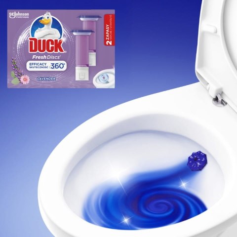 Duck Fresh Discs Lavender - Żelowy Krążek Do Toalety 72ml (2 x 36ml)