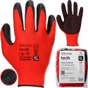 Rękawice Robocze MERCATOR Tech Red+Black Latex - 12 Par (7 - S)