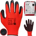 Rękawice Robocze MERCATOR Tech Red+Black Latex - 12 Par (8 - M)