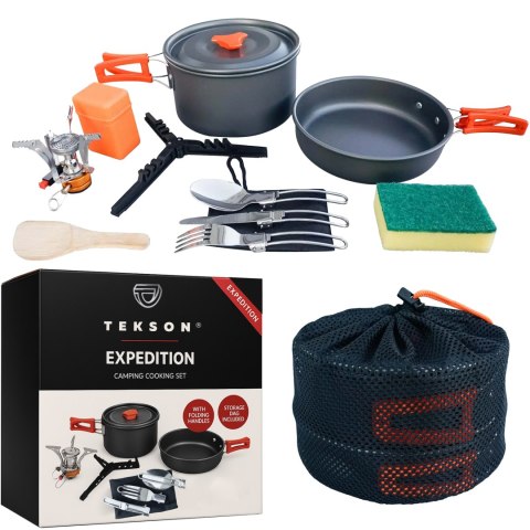 Zestaw Garnków Campingowych EXPEDITION TEKSON