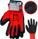 Rękawice Robocze MERCATOR Tech Red+Black Latex - 1 Para (9 - L)