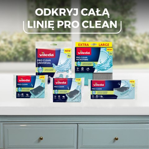 Zmywak z enzymami Vileda Pro Clean 2 szt.