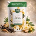 AURA Care Mydło Do Rąk Uzupełniające Wanilia i Olejek Migdałowy 1000 ml AHW-002-003