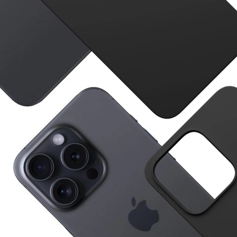 Apple iPhone 15 Pro Max - 3mk Hardy MagSilicone Graphite