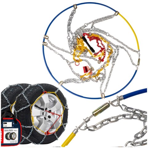 Łańcuchy Śniegowe / Snow Chains 12 mm + BAG KN-130 N