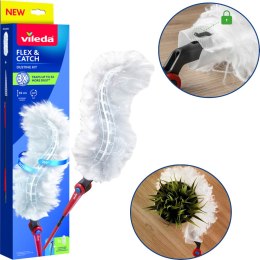 Miotełka do kurzu z długą rączką + 1 wkład Vileda Flex&Catch