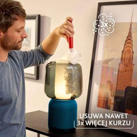 Miotełka do kurzu z krótką rączką + 2 wkłady Vileda Flex&Catch