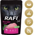 RAFI Karma Mokra Pasztet Dla Kota z Indykiem 100g x 10 szt.