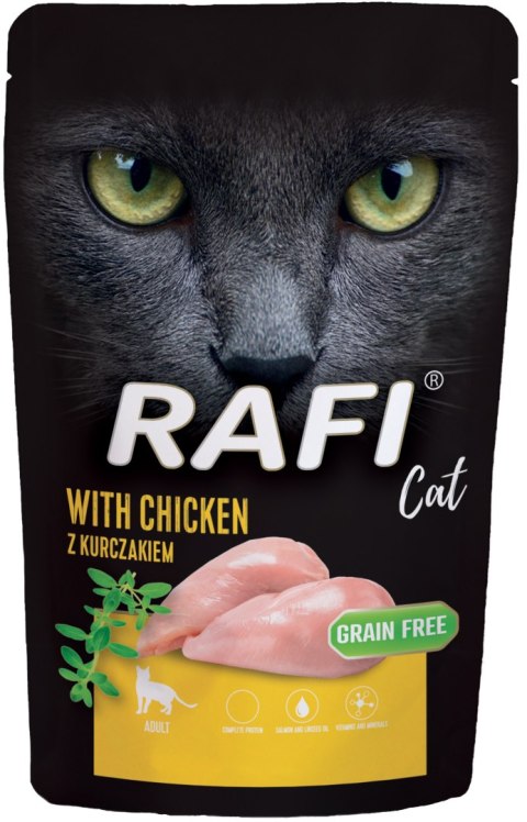 RAFI Karma Mokra Pasztet Dla Kota z Kurczakiem 100g - 1 szt.