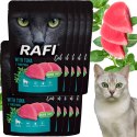 RAFI Karma Mokra Pasztet Dla Kotów Sterylizowanych z Tuńczykiem 100g x 10 szt.
