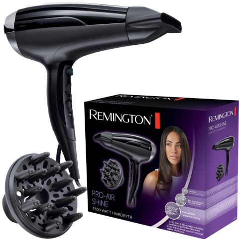 Remington D5215 Suszarka Do Włosów Pro-Air Shine 3 Temperatury 2 Prędkości