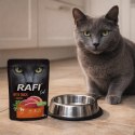 Zestaw RAFI Karma Mokra Pasztet Dla Kotów MIX Smaków 100g x 25 szt.