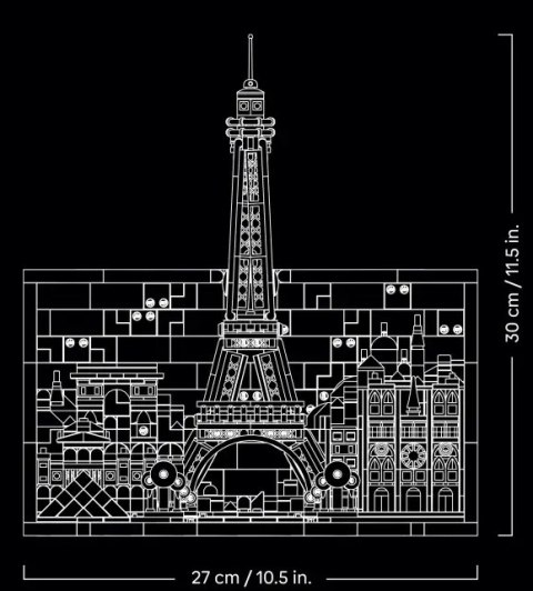 21064 - LEGO Architecture - Paryż — miasto miłości