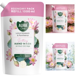 AURA Care Mydło Do Rąk Uzupełniające Kwiat Lotosu i Pantenol 1000 ml AHW-002-007