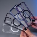 Apple iPhone 12 Pro Max - 3mk Frosty MagCase Blue