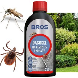 BROS - Bagosel 100EC 250ml - preparat do oprysku ogrodu przeciw komarom i kleszczom