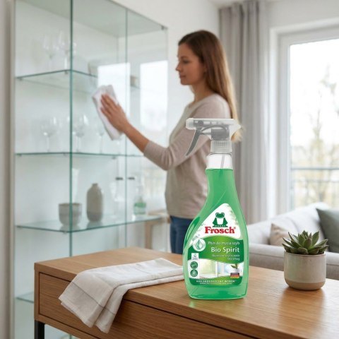 Frosch Płyn Do Mycia Szyb Bio Spirit Skuteczne Czyszczenie Bez Smug 500ml