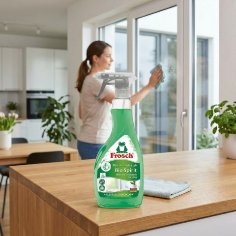 Frosch Płyn Do Mycia Szyb Bio Spirit Skuteczne Czyszczenie Bez Smug 500ml