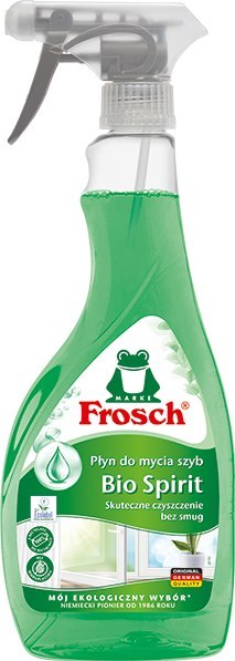 Frosch Płyn Do Mycia Szyb Bio Spirit Skuteczne Czyszczenie Bez Smug 500ml