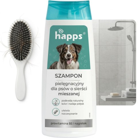 HAPPS - szampon pielęgnacyjny dla psów o sierści mieszanej 200ml
