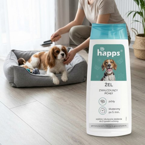 HAPPS - żel zwalczający pchły 150ml