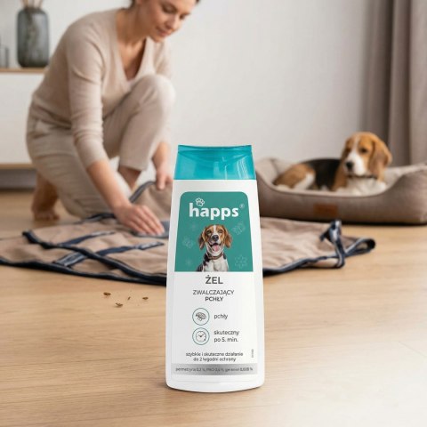 HAPPS - żel zwalczający pchły 150ml