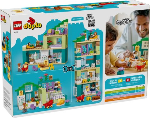 10470 - LEGO DUPLO - Nowoczesny dom rodzinny 3 w 1 z figurkami