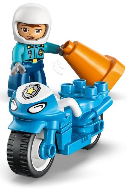 10471 - LEGO DUPLO - Niebieski motocykl policyjny