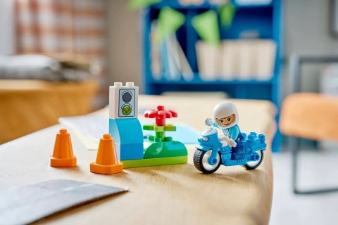 10471 - LEGO DUPLO - Niebieski motocykl policyjny