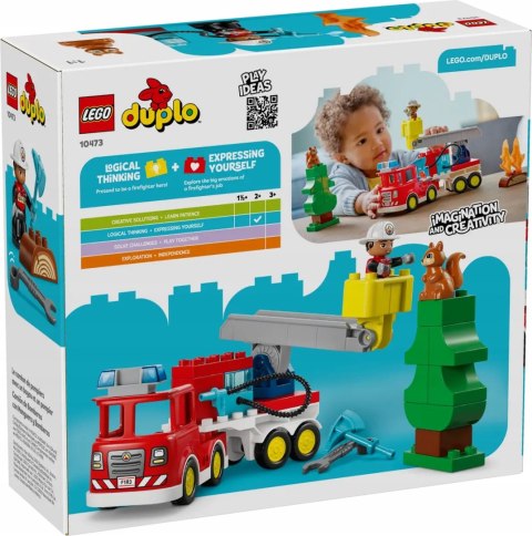 10473 - LEGO DUPLO - Wóz strażacki z wężem i strażakiem