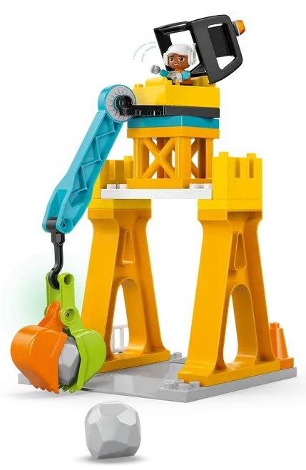 10476 - LEGO DUPLO - Plac budowy z pojazdami 3 w 1