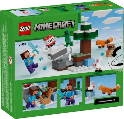 21583 - LEGO Minecraft - Przygoda Steve'a w tajdze