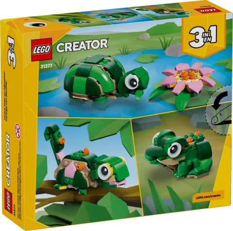 31377 - LEGO Creator - Żółw i kwiat lilii wodnej