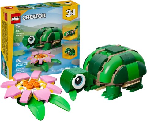 31377 - LEGO Creator - Żółw i kwiat lilii wodnej