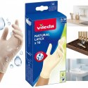Rękawice lateksowe Vileda Natural Latex S/M 10 szt.