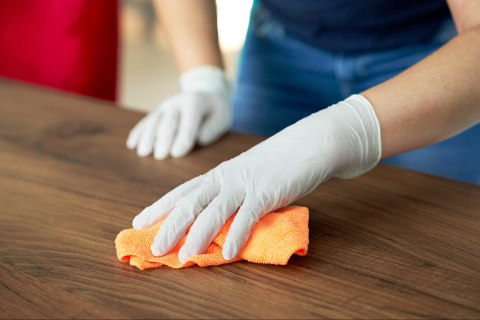 Rękawice lateksowe Vileda Natural Latex S/M 10 szt.