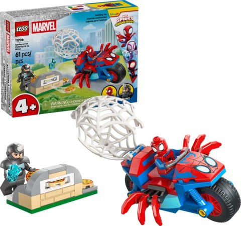 11206 - LEGO Super Heroes - Spidey na motocyklu kontra Rhino